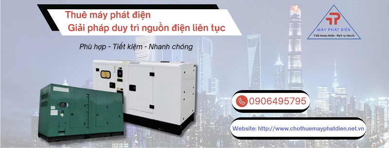 cho thuê máy phát điện 