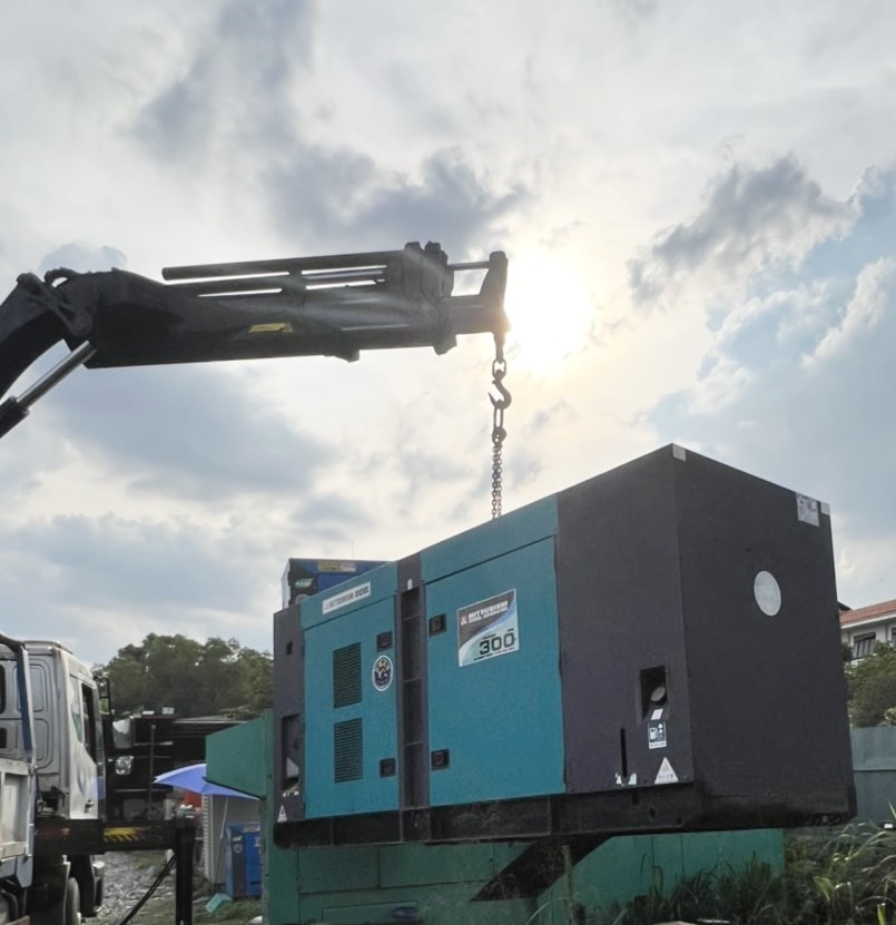 thuê máy phát điện công nghiệp cho nhà xưởng