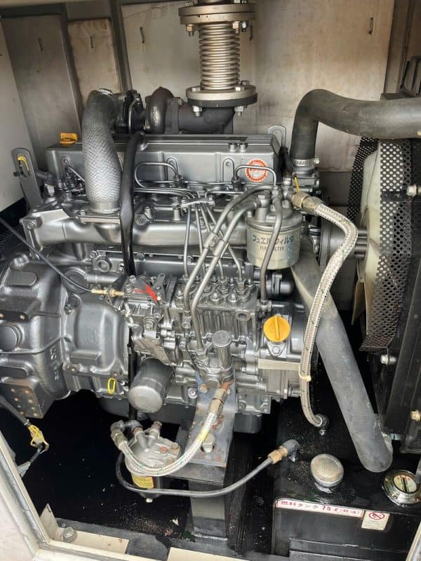 Động cơ máy phát điện 60kva Yanmar cũ 