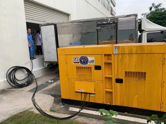 Máy phát điện cho công trình
