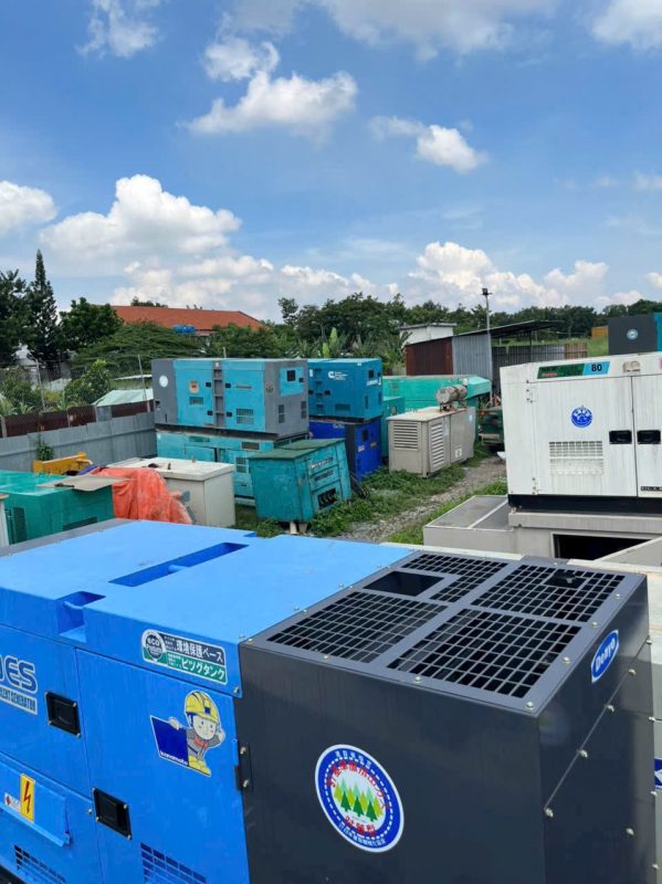 kho máy với nhiều dòng công suất khác nhau