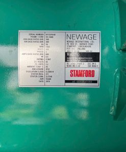 Tem nhận dạng máy phát điện 500kVA Cummins